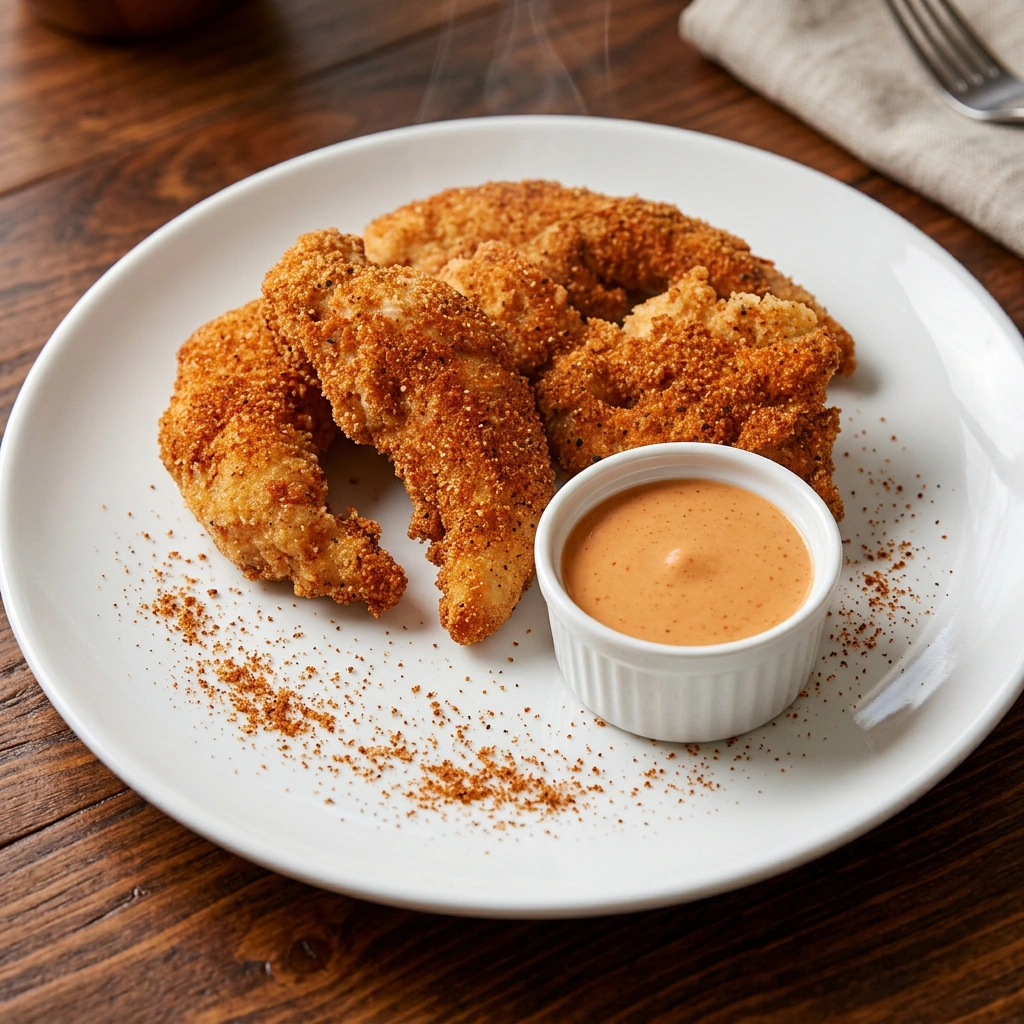 Dusty Hot Fingers - Crispy chicken fingers at TuckOut Winnipeg